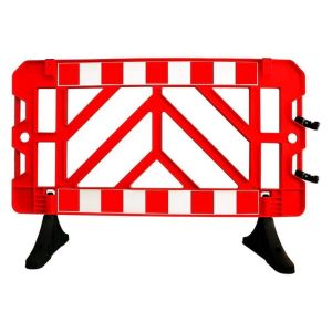 Safety Barrier PVC Red and White