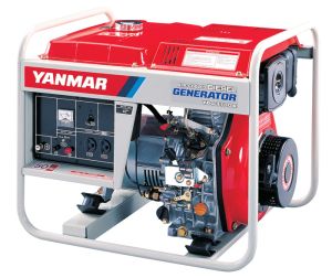 3.2KVA, Yanmar Portable Diesel Genset ,  1Phase, 50HZ. (Electric Start) Air Cooled.