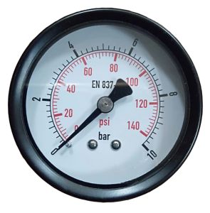 2" Hydraulic Pressure Gauge Meter Manometer Black  1 Carton Box  x 90 Piece