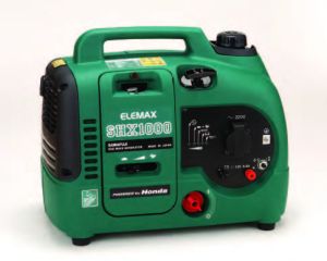 1KVA,  Portable Petrol Genset, 1 Phase, 220V, 50Hz (Manual Start)- Elemax Honda Japan