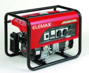 2.6KVA, Portable Petrol Genset, 1 Phase, 220V,  50Hz (Manual Start)- Elemax Honda Japan