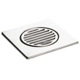 Drain Cover, SS316, Size 80mm Dia, 100 x 100mm
