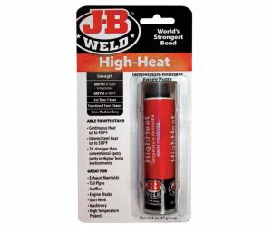 2 oz. Epoxy Putty with Temperat. Range of 450° F, Gray