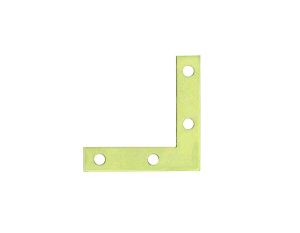 Flat Corner Brace 2 Inch Gold Color