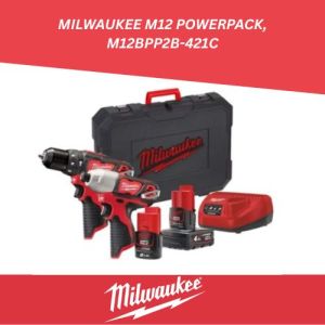 MILWAUKEE M12 POWERPACK, M12BPP2B-421C MLW4933443497