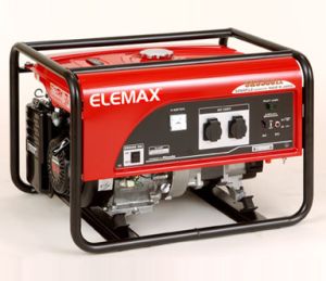 4.6KVA-, Portable Petrol Genset, 1 Phase, 220V, 50Hz (Manual Start) Elemax Honda  Japan