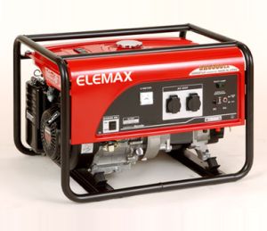 5.5KVA, Portable Petrol Genset, 1 Phase, 220V, 50Hz (Manual Start)- Elemax Honda Japan