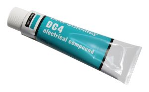 MOLYKOTE 4, 100G ELECTRICAL INSULATING COMPOUND SILICONE,  DC4, GREASE, PACKING TYPE : TUBE , (10X100G TUBE)