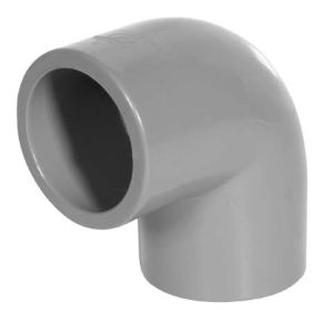 Cosmoplast 8" HPVC Elbow 90 Deg. SS Sch 80- Grey