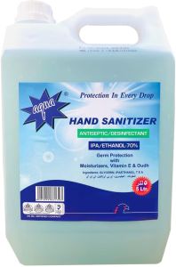 Hand Sanitizer Aqua 5 ltr