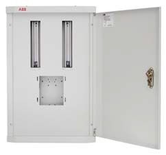 EMC 324 CF-16 MCB boards-Minicenter, 8 Way, 160A, 650 mm x 420 mm x 132 mm, Grounded (Class I), IP41