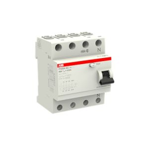 FH204 AC-25/0,3 Residual Current Circuit Breaker 4P Type AC 300 mA