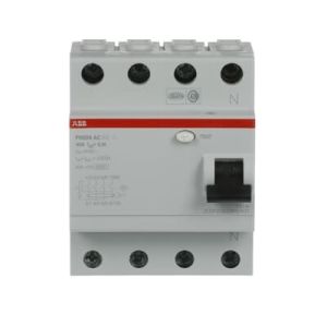 FH204 AC-40/0,03 Residual Current Circuit Breaker 4P Type AC 30 mA