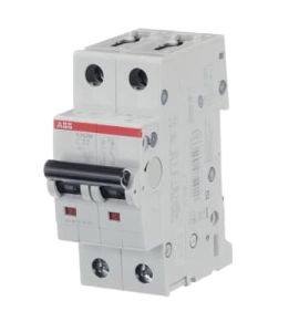 S202M-C25 Miniature Circuit Breaker - 2P - C - 25 A