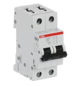 S202M-C4 Miniature Circuit Breaker - 2P - C - 4 A