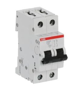 S202M-C6 Miniature Circuit Breaker - 2P - C - 6 A