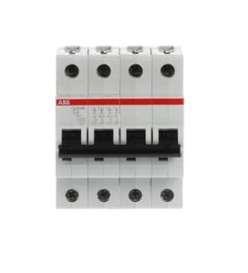 S204-C4 Miniature Circuit Breaker - 4P - C - 4 A