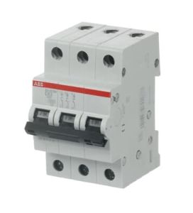 SH203M-C6 Miniature Circuit Breaker - 3P - C - 6 A