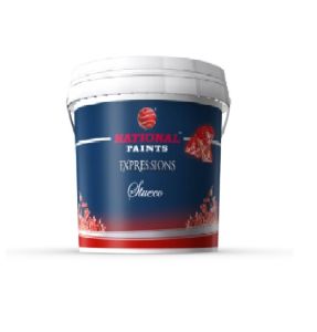 NATIONAL PAINTS A393 Expressions Stucco – Base W1 18 Ltr