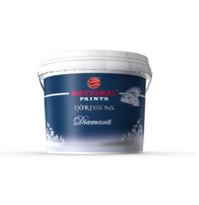 NATIONAL PAINTS A396 Expressions Diamanti 0.9 Ltr