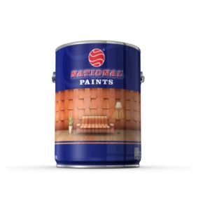 NATIONAL PAINTS A187 P.U. Wood Clear 30% Gloss (2:1) (A+B) (3.6+1.8 Ltr)