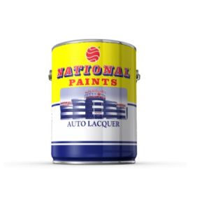 NATIONAL PAINTS A024 N.C. Auto Lacquer Topcoat -- Standard colors / NP shade card (Gloss, Semi-Gloss, Matt) 0.9 Ltr
