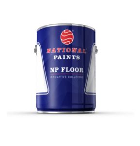 NATIONAL PAINTS A336 Guard Epoxy Flooring Topcoat S.F. (A+B) 3.6 Ltr