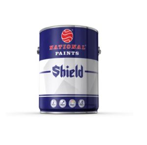 NATIONAL PAINTS A371 Shield Antique Tex H.B 3.6 Ltr