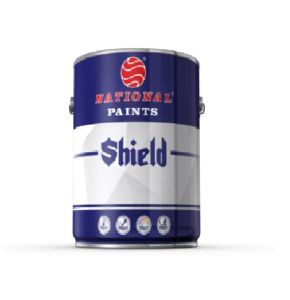 NATIONAL PAINTS A368 Shield Topcoat Semi-Gloss Finish – Base W0 0.9 Ltr