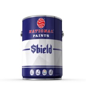 NATIONAL PAINTS A165 Shield Topcoat Silk Finish – Base N 0.9 Ltr