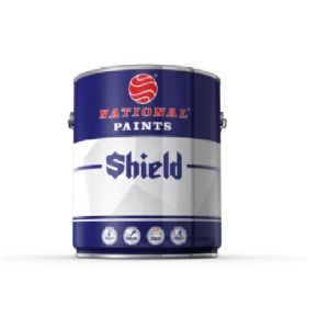 NATIONAL PAINTS A165 Shield Topcoat Silk Finish – Base W0 0.9 Ltr