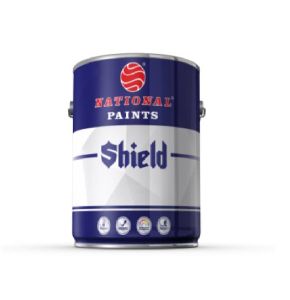 NATIONAL PAINTS A166 Shield Topcoat Gloss Finish – Base N 0.9 Ltr