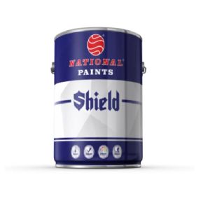 NATIONAL PAINTS A166 Shield Topcoat Gloss Finish – Base W0 0.9 Ltr