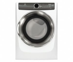 Gas Dryer, 8.0 cu. ft., White, Width 27", Height 38", Depth 31-1/2"