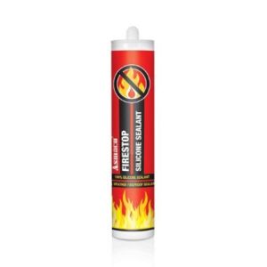 ASMACO Fire Stop Silicone Sealant White 600ml