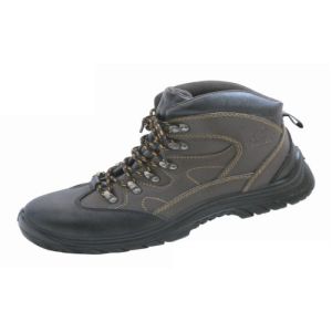 VAULTEX Lace-up Safety Boots Black-brown-grey