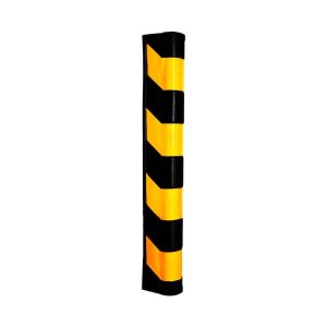 Reflective Corner Guard (Black With Yellow Stripes)  0.8M