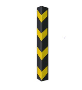 This 1000 x 70 x 10 mm PVC corner guard (2 kg) offers impact-resistant protection for walls, pillars, and parking areas. Its bright yellow reflective strips enhance visibility, preventing accidents. Easy to install with screws and anchors, it safeguards a