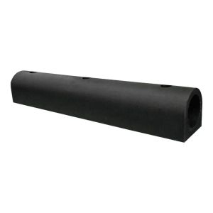This D-type black wall protector (900x150x150mm, 12.5kg) provides dual protection for both walls and vehicles, preventing minor scrapes and impacts. Its ergonomic design fits snugly against surfaces, offering durable defense in parking areas and tight spa