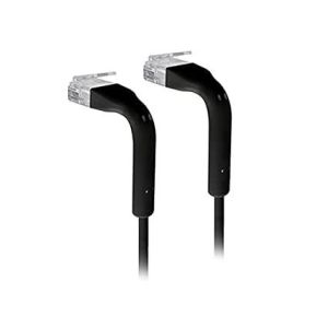 Ubiquiti UC-Patch-3M-RJ45-BK UniFi patch cable with both end bendable RJ45, black, 3M