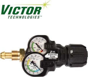 ESAB Victor Inert Gas Argon Regulator EDGE 2.0 Flow Gauge, ESS32-80CFH-580, 0781-3641