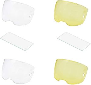 Variety Lens Pack for Esab Sentinel A60 Welding Helmet (Amber and Clear)