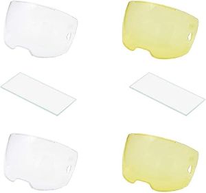 Deizang Victor Technologies Variety Lens Pack for Esab Sentinel A50 Welding Helmet (Amber and Clear)
