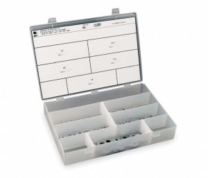 Carriage Bolt Assortment, Alloy Steel, Pieces: 100, Sizes: 20