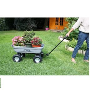 HAEMMERLIN Four-Wheel Garden Kart Trolley