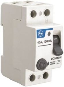 40A-30MA 2P ELCB, LT-AURAC204003, L&T India