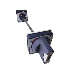 Door coupling rotary handle, l