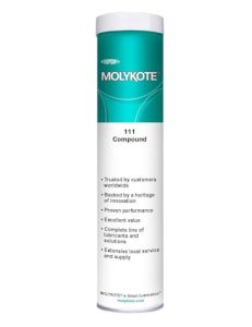 Corning Dow Molykote 111 O-Ring Valve Silicone Lubricant & Sealant 14oz 400g Cartridge