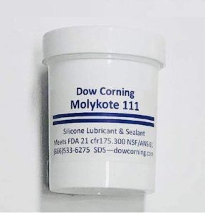 Dow Corning MolyKote 111 3 oz 88 Gram Silicone Lubricant