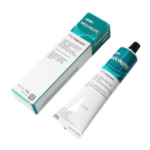 Molykote 5 Compound Lubricant Grease 150g 5.3oz Dow Corning 5 Compound DC-5 Grease Rubber Metal Plastic Lubrication O-Ring Sealing High Dielectric Strength Waterproof Repellent Corrosion Protection